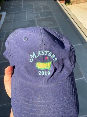 Masters Navy Blue 2019 Embroidered Golf Cap